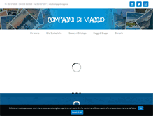 Tablet Screenshot of compagnidiviaggio.eu